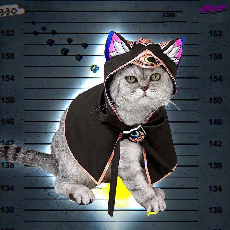 Honkai Star Rail Cipher Hooded Cape Cat Costume Pet Cloak Cosplay - PIKAPIKA