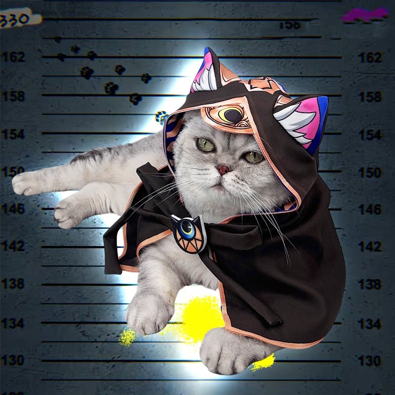 Honkai Star Rail Cipher Hooded Cape Cat Costume Pet Cloak Cosplay - PIKAPIKA
