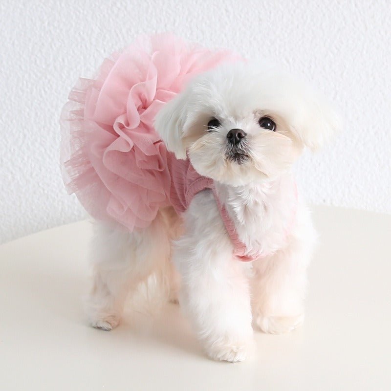 burgundy dog dress Custom Occasions Satin Dress for Dogs
