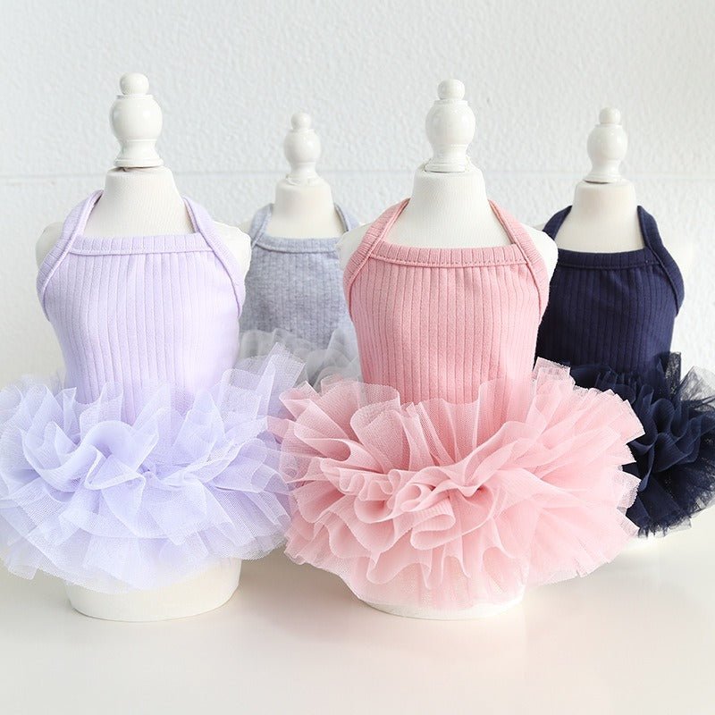 Hot Likes Layered Lace Princess Dog Dress Dog Clothes - PIKAPIKA