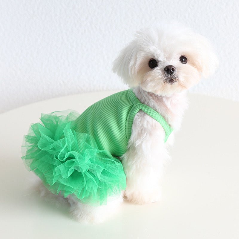 Hot Likes Layered Lace Princess Dog Dress Dog Clothes - PIKAPIKA