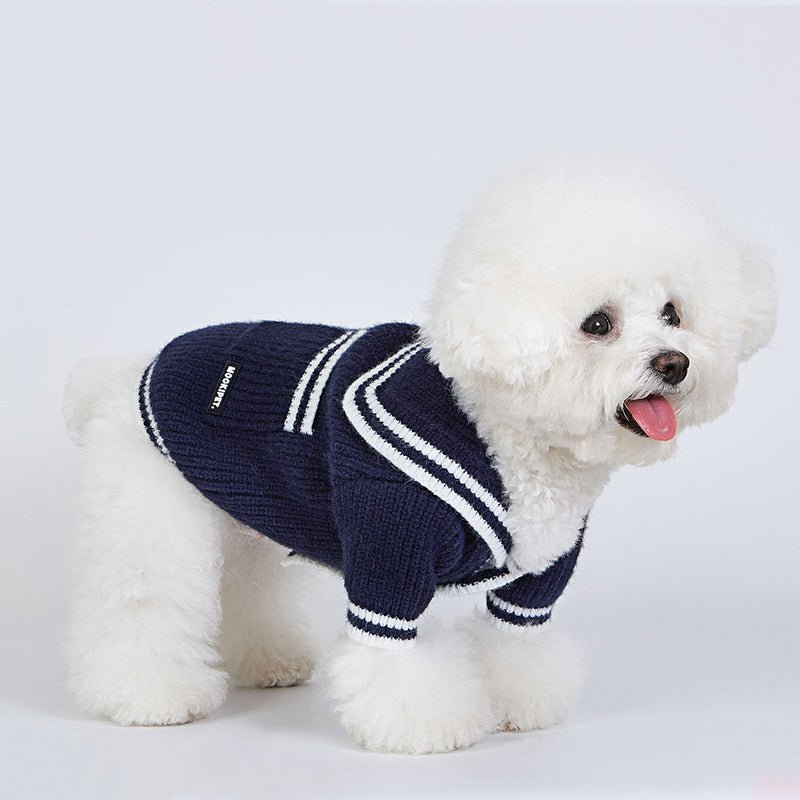 Knit Sweater Dog Clothes - PIKAPIKA