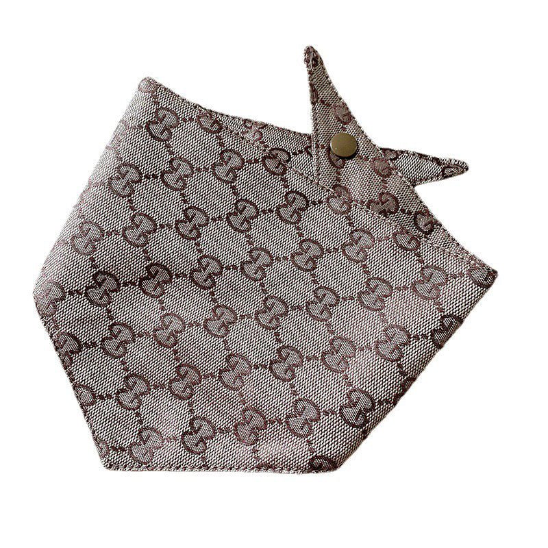 Luxury Cotton Bandanas Triangle Dog Bib - PIKAPIKA