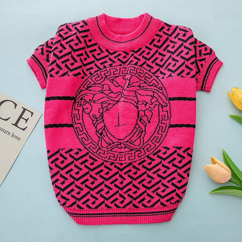 Luxury Designer Style Knit Sweater Dog Clothes - PIKAPIKA