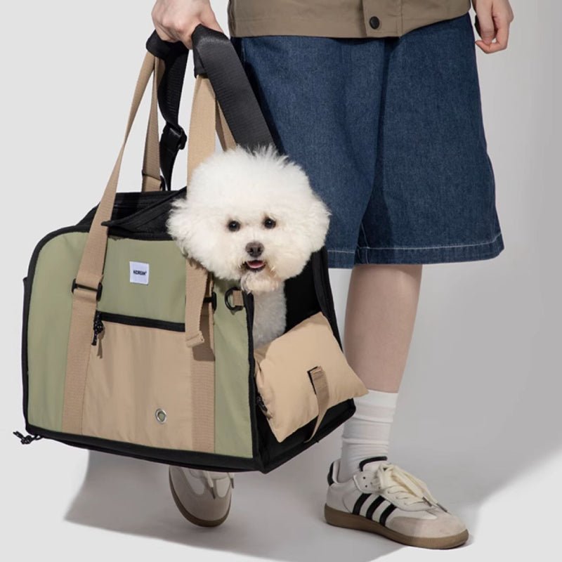 Multi - use Breathable Pet Carrier Going Out Handbag Car Seat - PIKAPIKA