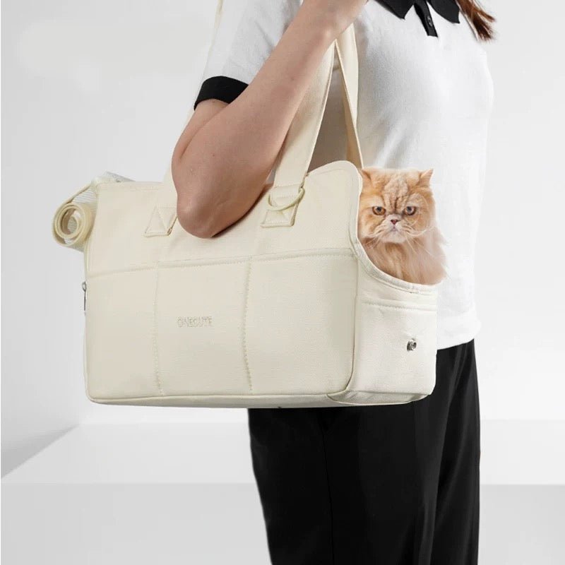 Outdoor Cat Backpack Carrier – Ventilated & Secure Design - PIKAPIKA