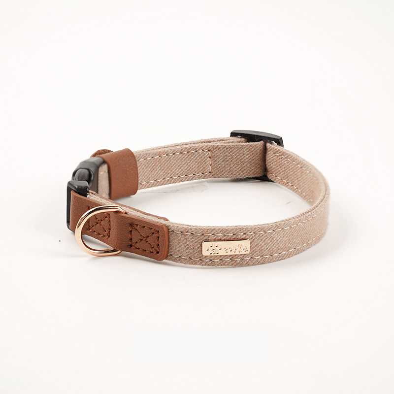 Personalized Dog Collar with ID Tag Anti - Loss Adjustable Neck Strap - PIKAPIKA