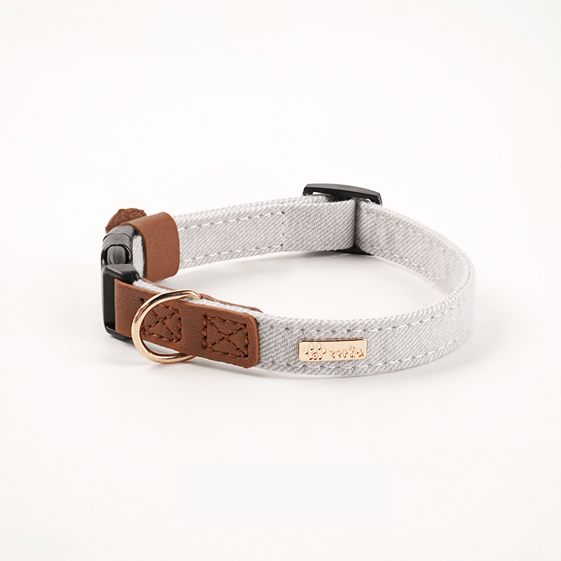 Personalized Dog Collar with ID Tag Anti - Loss Adjustable Neck Strap - PIKAPIKA