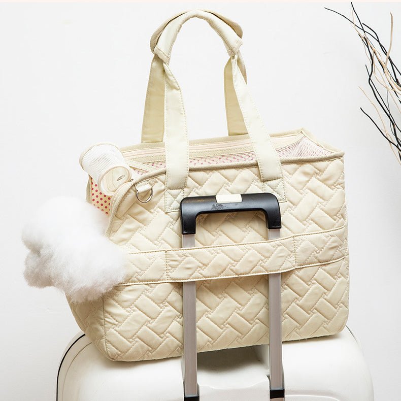 Pet Carrier With Adjustable Straps for Small Dog Cat Breathable - PIKAPIKA
