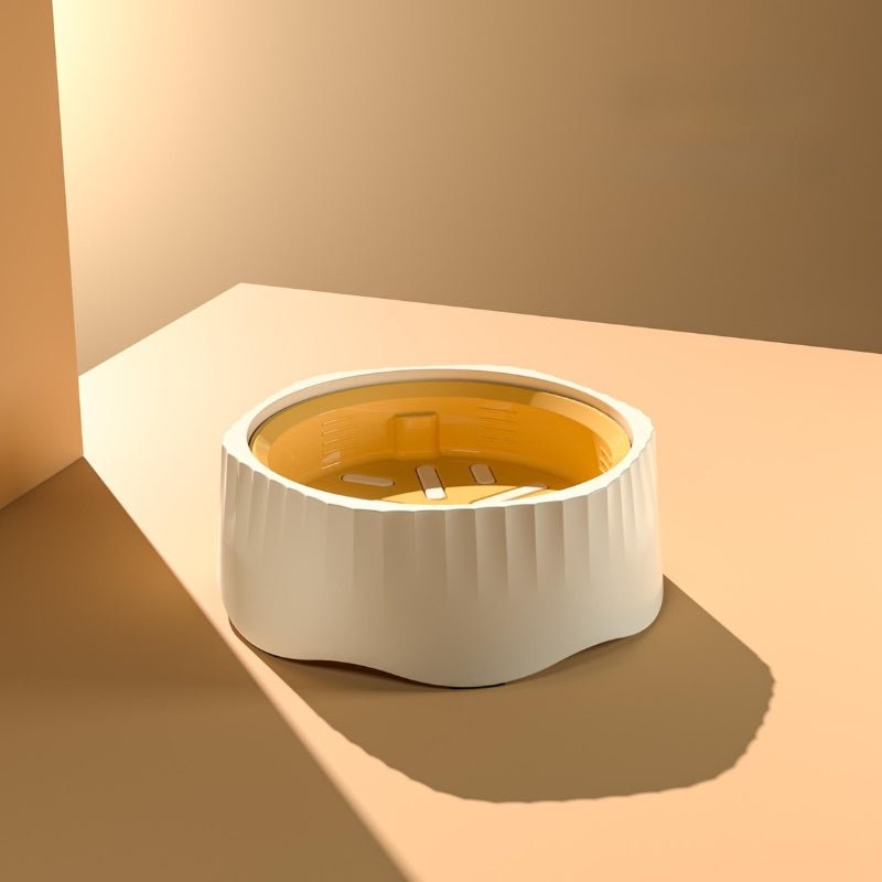 Pet Food Bowl 2 in 1 Plastic Slow Feeder Anti - slip - PIKAPIKA