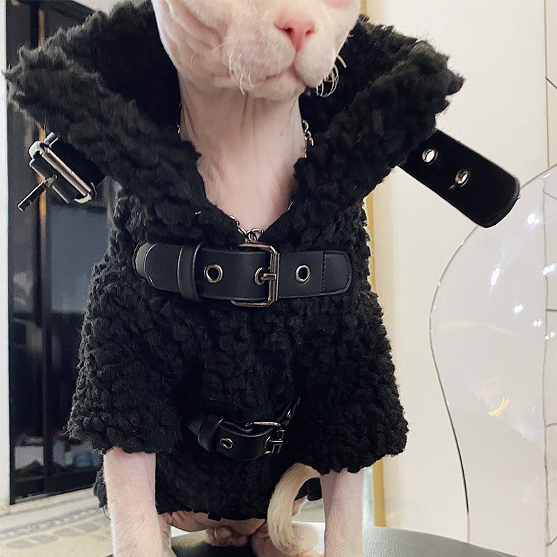 Plush Jacket Sphynx Cat Clothes - PIKAPIKA