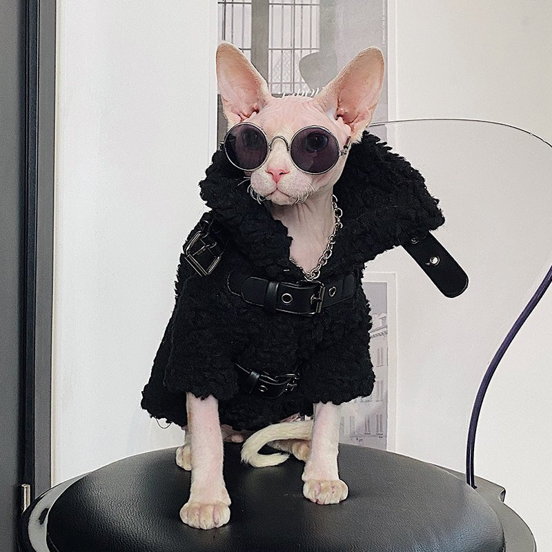 Plush Jacket Sphynx Cat Clothes - PIKAPIKA