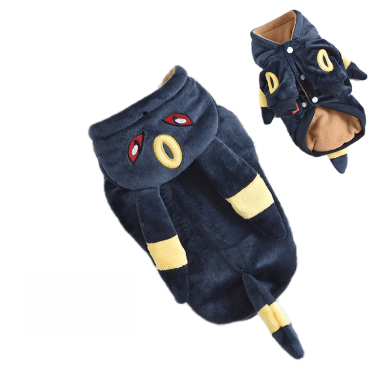 Pokemon Pikachu Warm Pet Clothes for Cats and Dogs - PIKAPIKA