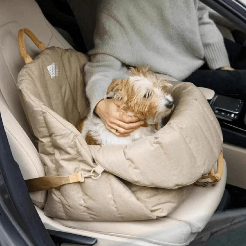 Portable Dog Carrier Car Seat Travel Bag Cat Escape - Proof Safety Leash - PIKAPIKA
