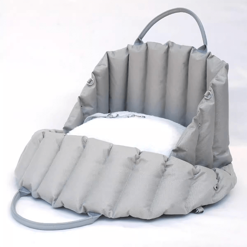 Portable Dog Carrier Car Seat Travel Bag Cat Escape - Proof Safety Leash - PIKAPIKA