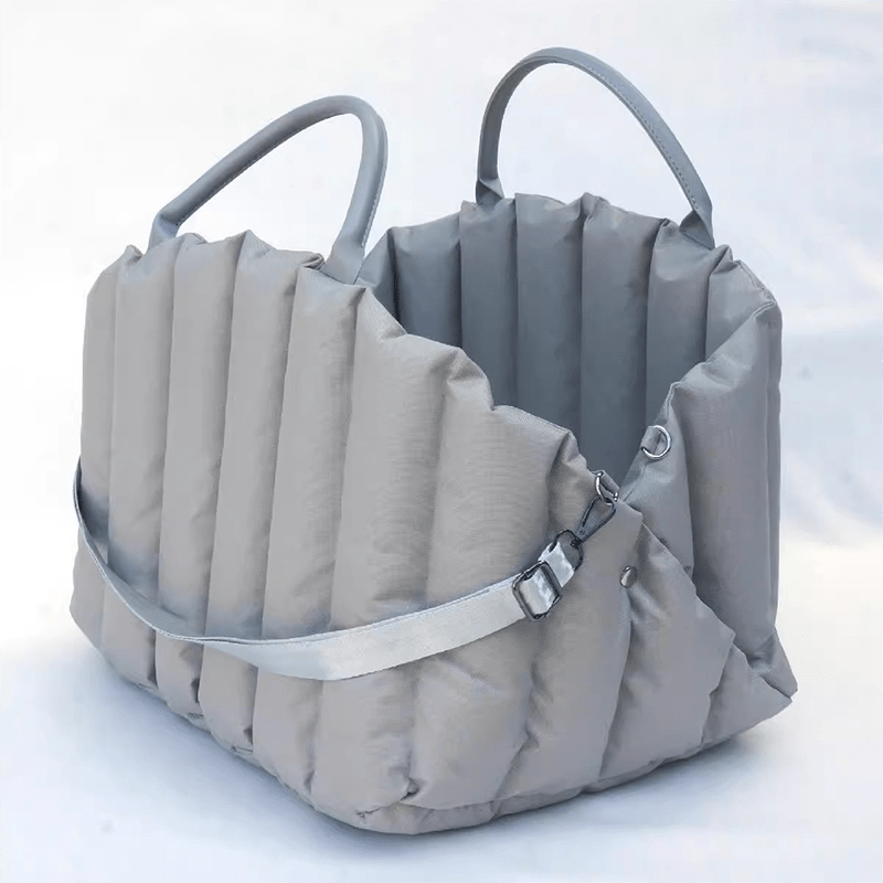 Portable Dog Carrier Car Seat Travel Bag Cat Escape - Proof Safety Leash - PIKAPIKA