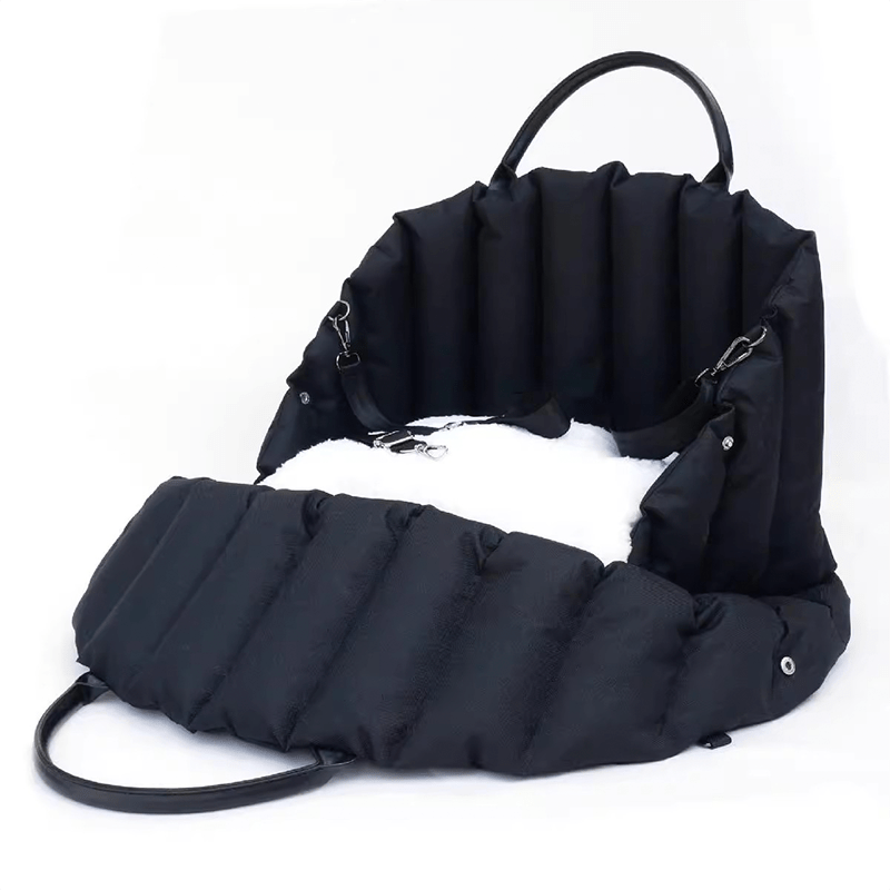 Portable Dog Carrier Car Seat Travel Bag Cat Escape - Proof Safety Leash - PIKAPIKA