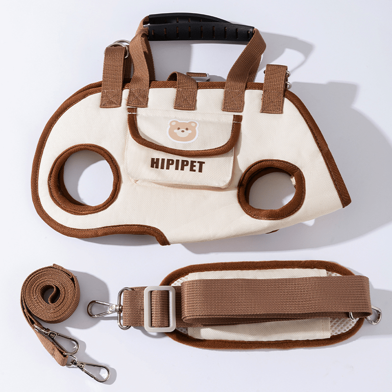 Portable Dog Travel Bag Crossbody Shoulder Handheld Carrier - PIKAPIKA