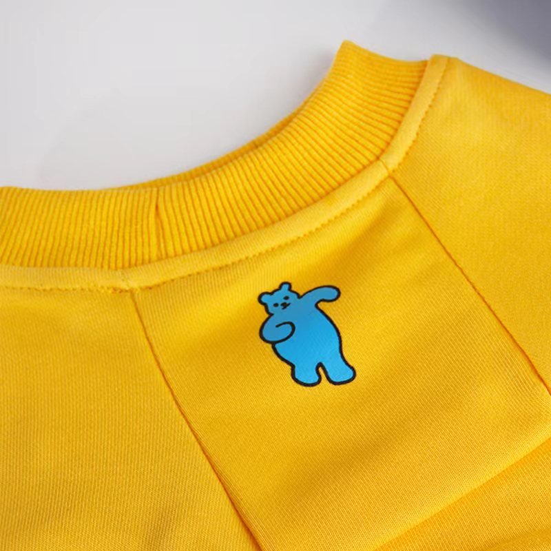 Print Shirt Sweatshirt Bulldog Dog Clothes - PIKAPIKA