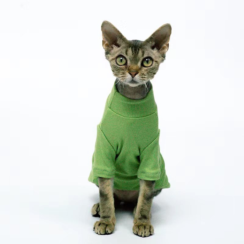 Pullover T-shirt Sphynx Cat Clothes - PIKAPIKA