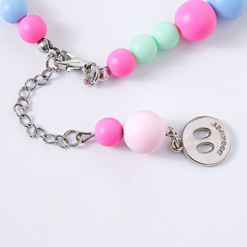 Rainbow Candy Necklace Dog & Cat Accessories - PIKAPIKA