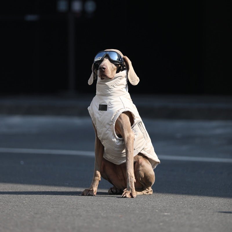 Sleeveless Cotton Padded Jacket Big Dog Clothes - PIKAPIKA