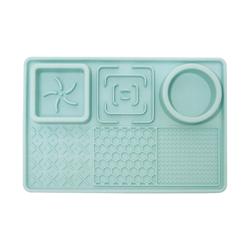 Slow Feeder Bowl, Silicone Lick Mat with Suction Cups for Dog Cat - PIKAPIKA