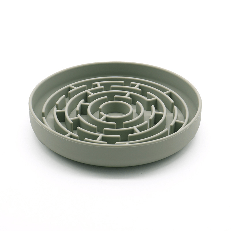 Slow Feeder Dog Bowls Silicone Pet Food Bowls With Suction Cups - PIKAPIKA
