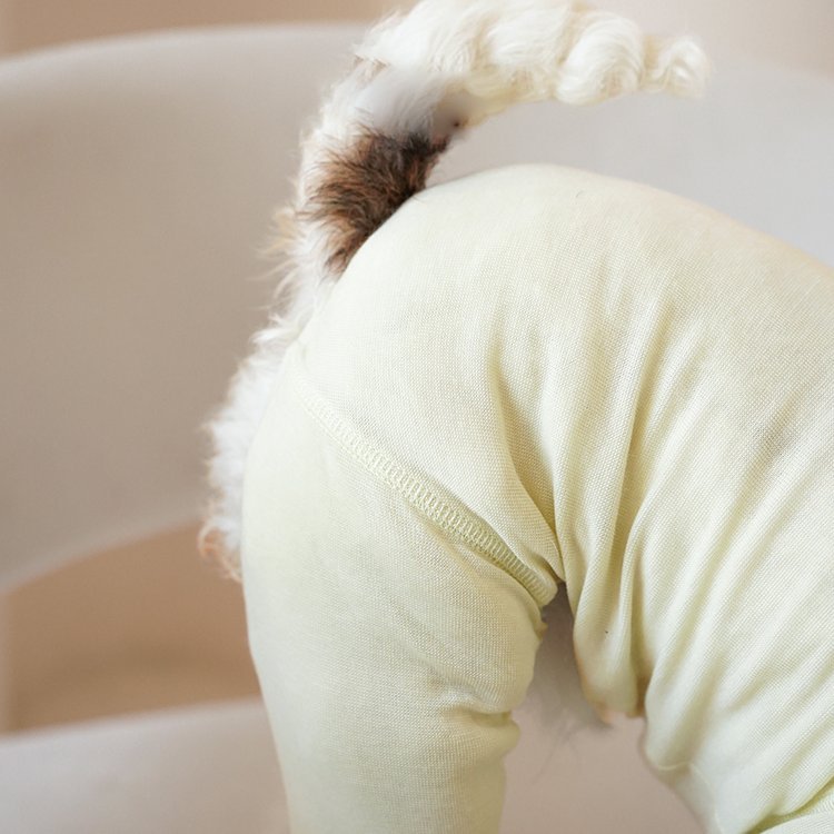 Soft Breathable Wool 4 - Leg Pajamas for Small Medium Dog Clothes - PIKAPIKA