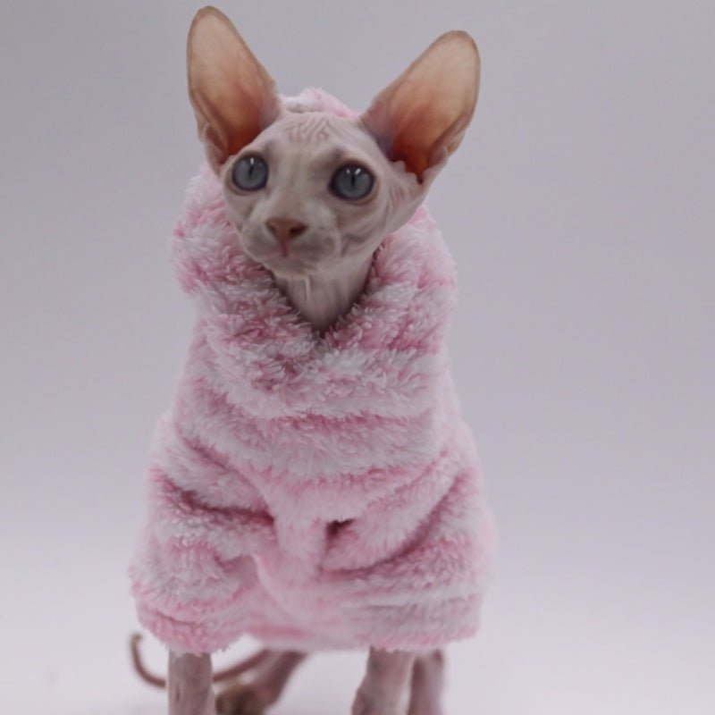 Soft Comfortable Winter Clothes Sphynx Devon Rex Cat - PIKAPIKA