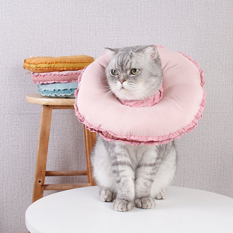 Soft Dog Cat Recovery Collar Anti - lick Protective Surgery Protection - PIKAPIKA