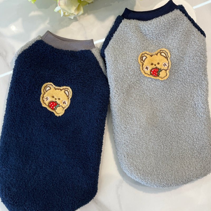 Soft Fleece Shirts for Sphynx Cat Devon Rex Warm Clothes - PIKAPIKA