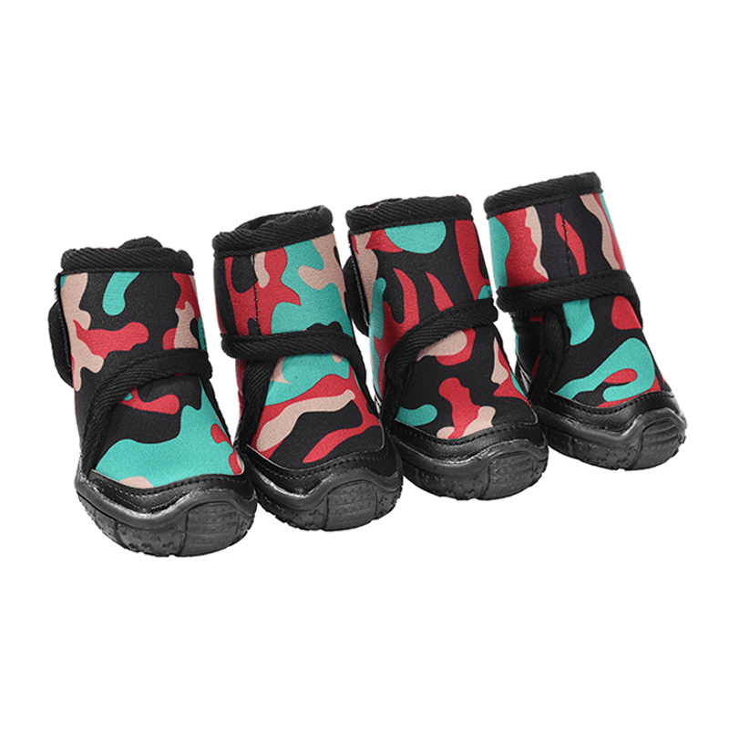 Small And Medium Dogs Outdoor Waterproof Dog Shoes Boots Gear
