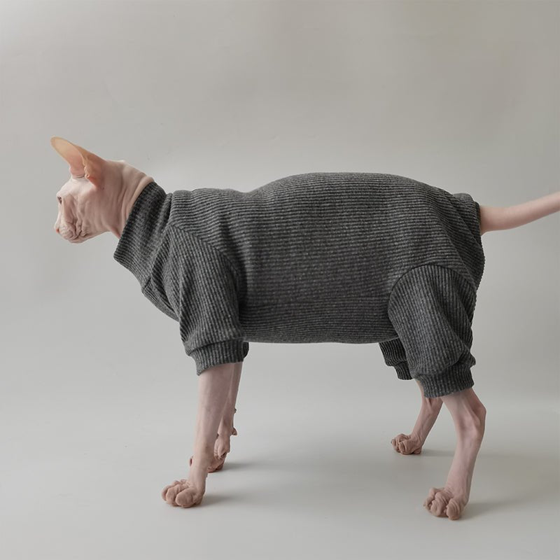 Soft Sweater Onesie Sphynx Cat Clothes - PIKAPIKA