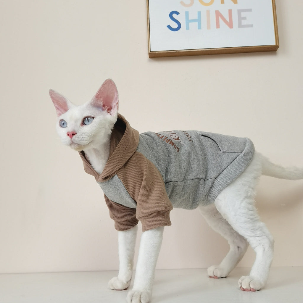 Sphynx Cat Clothes Casual Hoodie - PIKAPIKA