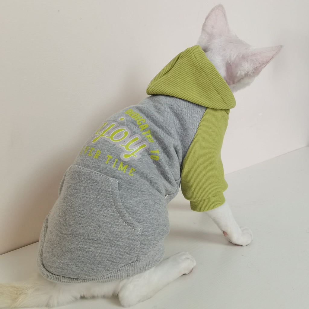 Sphynx Cat Clothes Casual Hoodie - PIKAPIKA