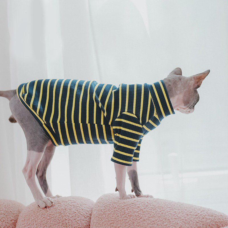 Sphynx Cat Clothes Turtleneck Sweater - PIKAPIKA