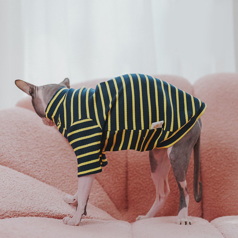 Sphynx Cat Clothes Turtleneck Sweater - PIKAPIKA