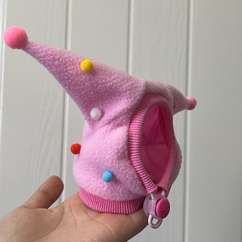 Sphynx Cat Colorful Knitted Little devil Hat Orange - PIKAPIKA