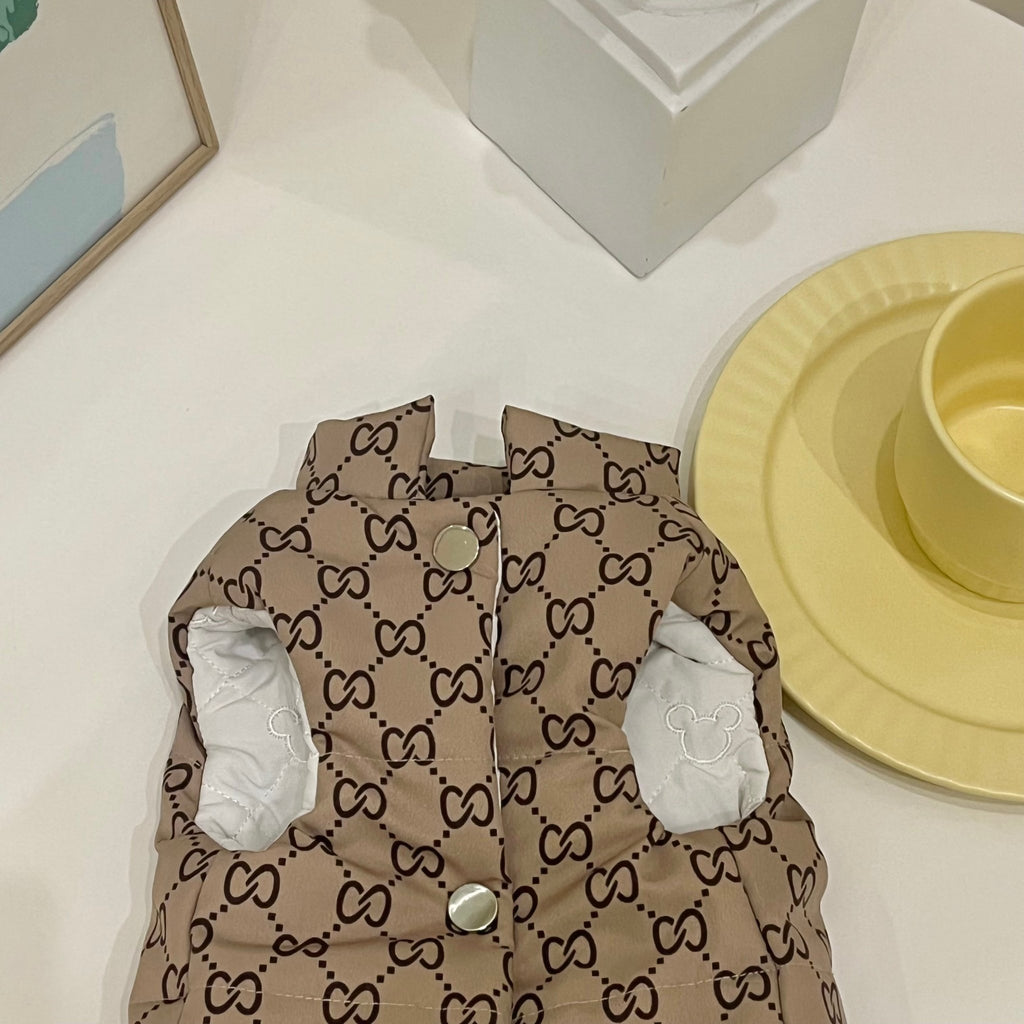Sphynx Cat Vest Sleeveless Cotton Padded Coat Warm Devon Rex Clothes - PIKAPIKA