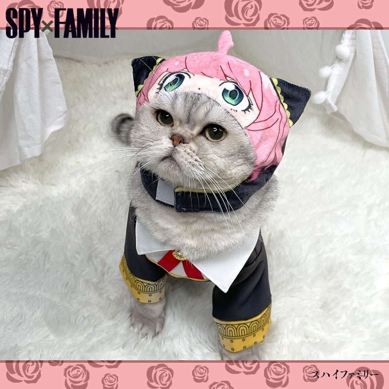 SPY×FAMILY Anya Forger Cat Costume Pet Cosplay Outfit - PIKAPIKA