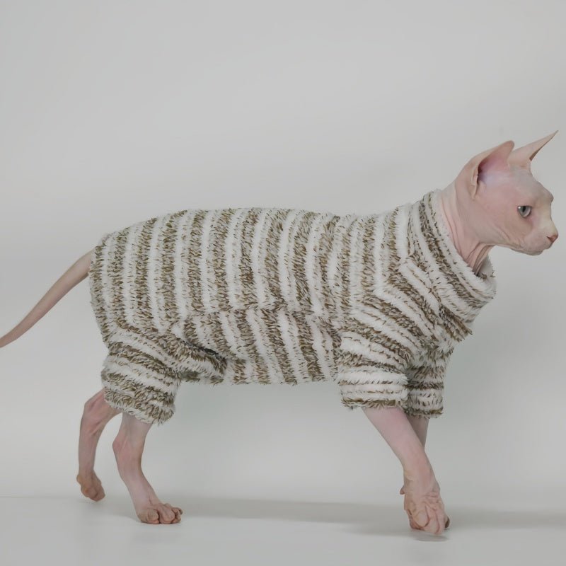 Thick Stretch Warm Shirt Sphynx Cat Clothes - PIKAPIKA
