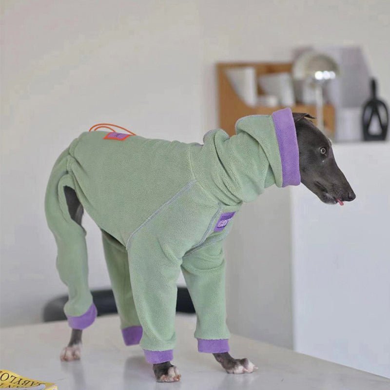 Thickened Fleece Onesie Italian Greyhound Whippet Dog Clothes - PIKAPIKA