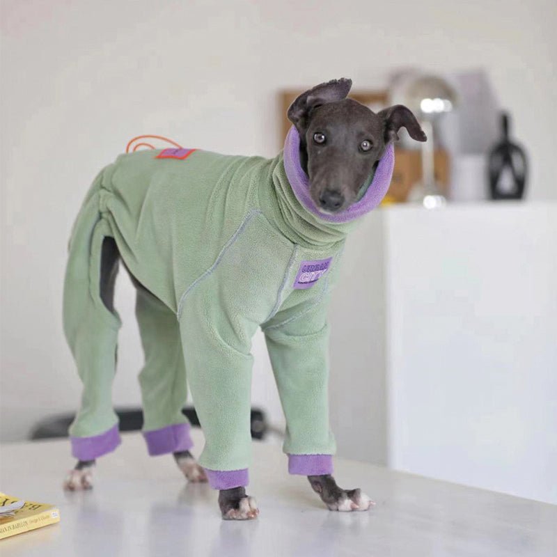 Thickened Fleece Onesie Italian Greyhound Whippet Dog Clothes - PIKAPIKA