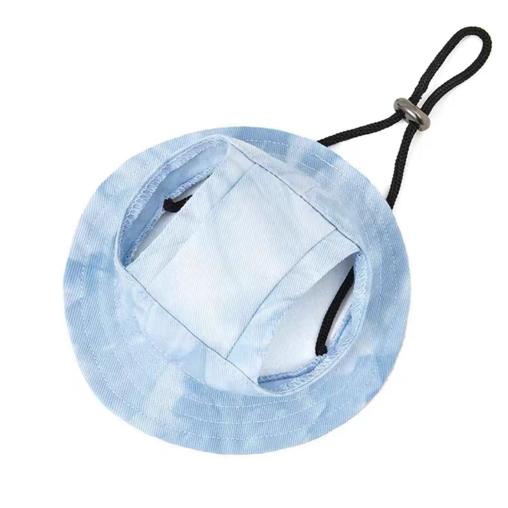 Tie-dye Breathable Cotton Outdoor Sunscreen Bucket Hat - PIKAPIKA