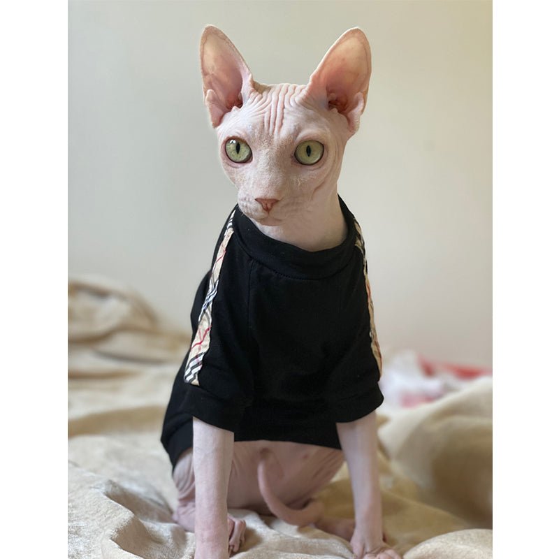 Trendy Thick Warm Soft Shirts Sphynx Cat Clothes - PIKAPIKA
