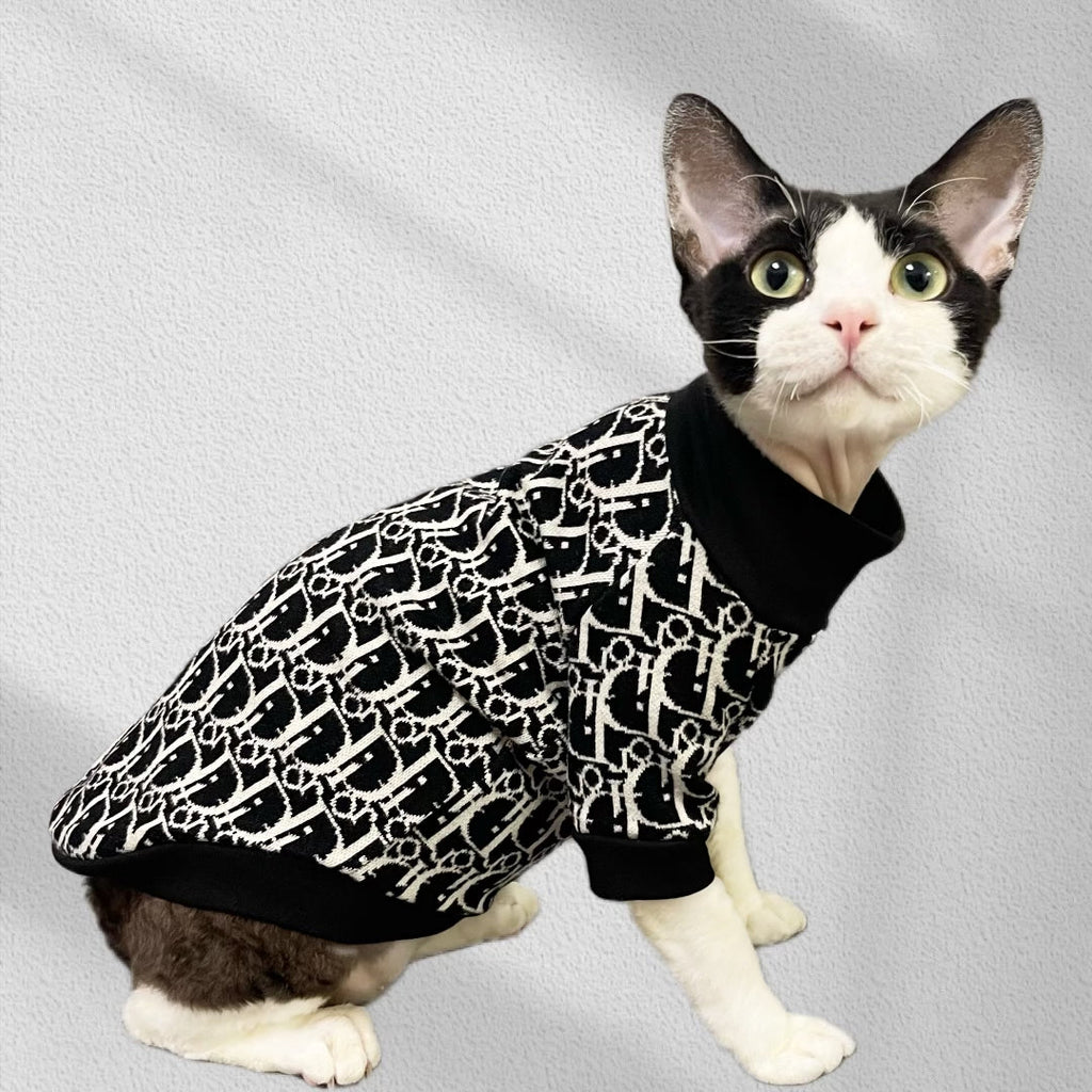 Turtleneck Cat Sweater Knit Wear Warm Clothes - PIKAPIKA