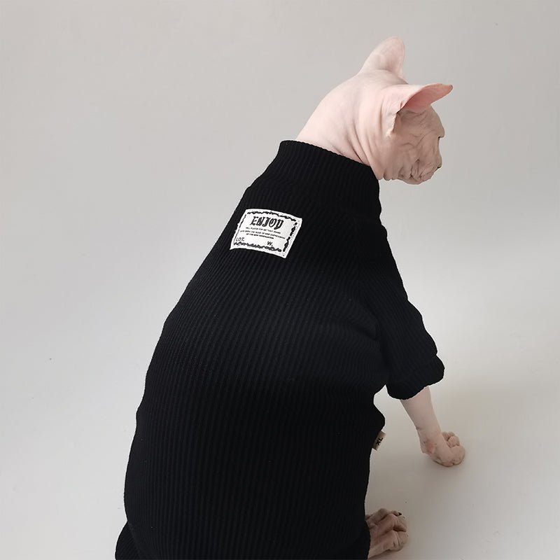 Turtleneck Onesie Pajama Sphynx Cat Clothes - PIKAPIKA