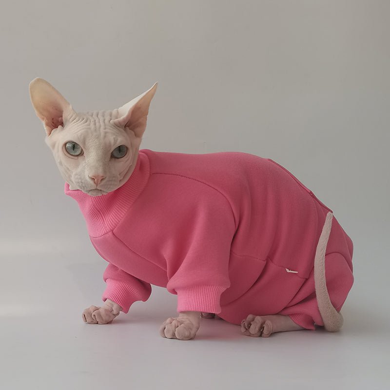 Turtleneck Onesies Pajama Sphynx Cat Clothes - PIKAPIKA