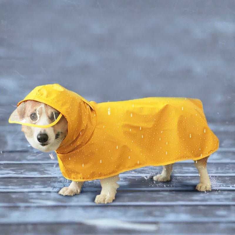 Waterproof Belly Cover Raincoats Outdoor Dog Clothes L-6XL - PIKAPIKA